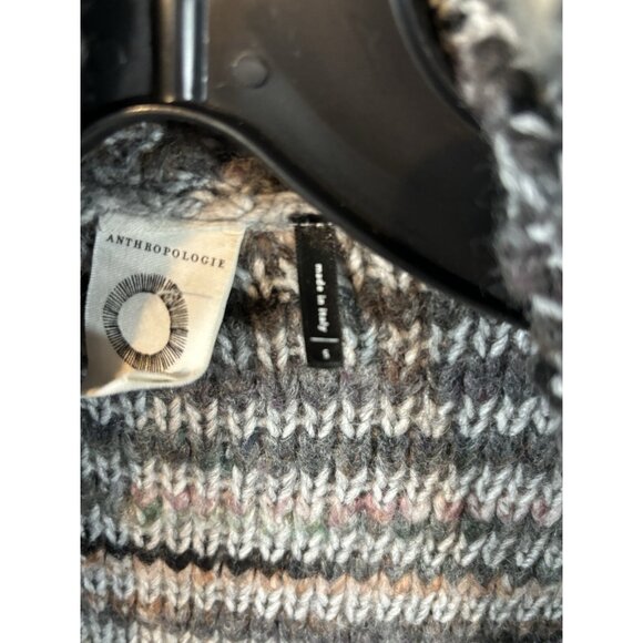 Anthropologie Akemi + Kin Wasilla Small Long Cardigan Alpaca Blend Pockets Boho - Picture 5 of 6